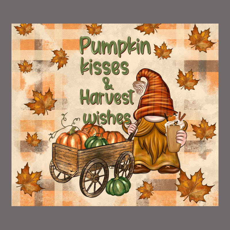 Pumpkin Kisses And Harvest Wishes Urban Hoodie by TumblerDesignByShophia | Teevron