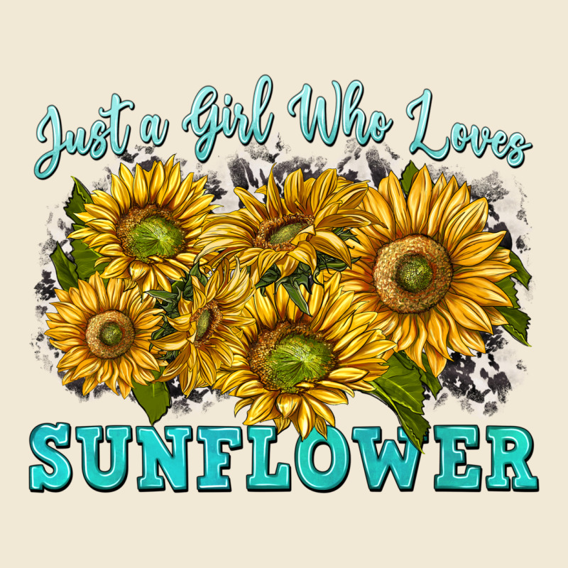 Just A Girl Who Loves Sunflower Premium Tee by texasbilliewilder | Teevron