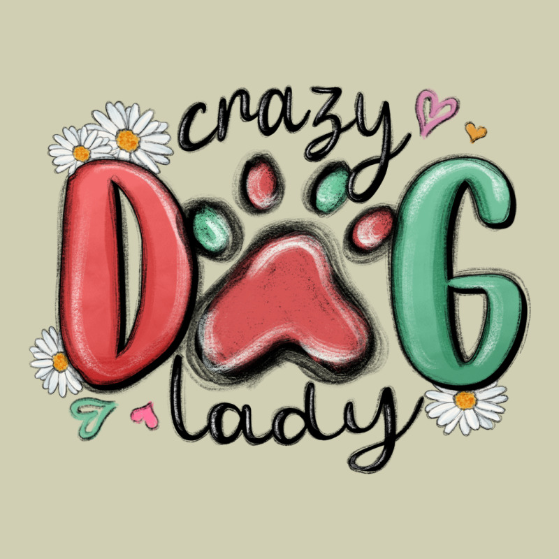 Crazy Dog Lady Heavy Core Tee by MaliasSmallBusiness | Teevron