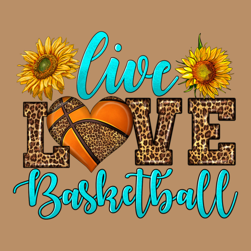 Live Love Basketball Vintage Hoodie by HRA Design Shop | Teevron