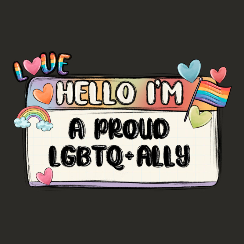 Proud Ally Heavy Core Tee by MaliasSmallBusiness | Teevron