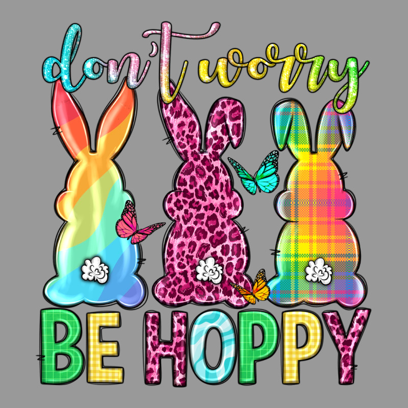 Don't Worry Be Hoppy Easter Day Vintage Hoodie by Neo Western | Teevron