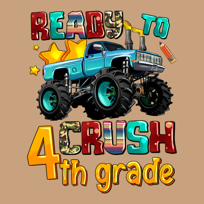Ready To School Crush 4th Grade Vintage Tee by AdoDesignShop | Teevron