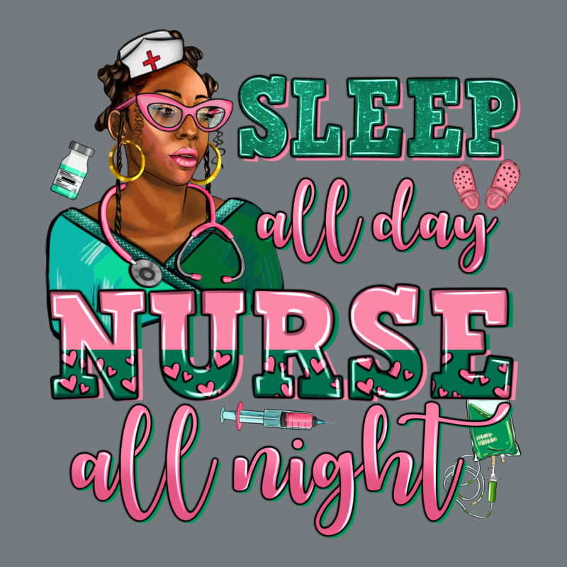 Afro  Nurse Sleep All Day Nurse All Night Heavyweight Sweatshirt by AdoDesignShop | Teevron