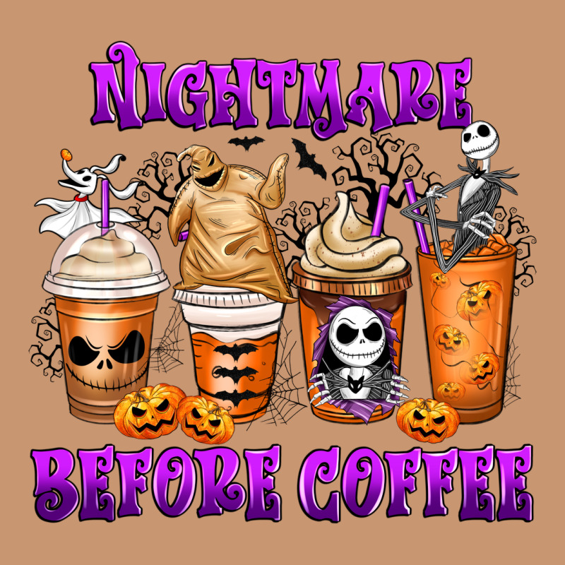 Nightmare Before Coffee Cups Heavyweight Hoodie by MaliasSmallBusiness | Teevron