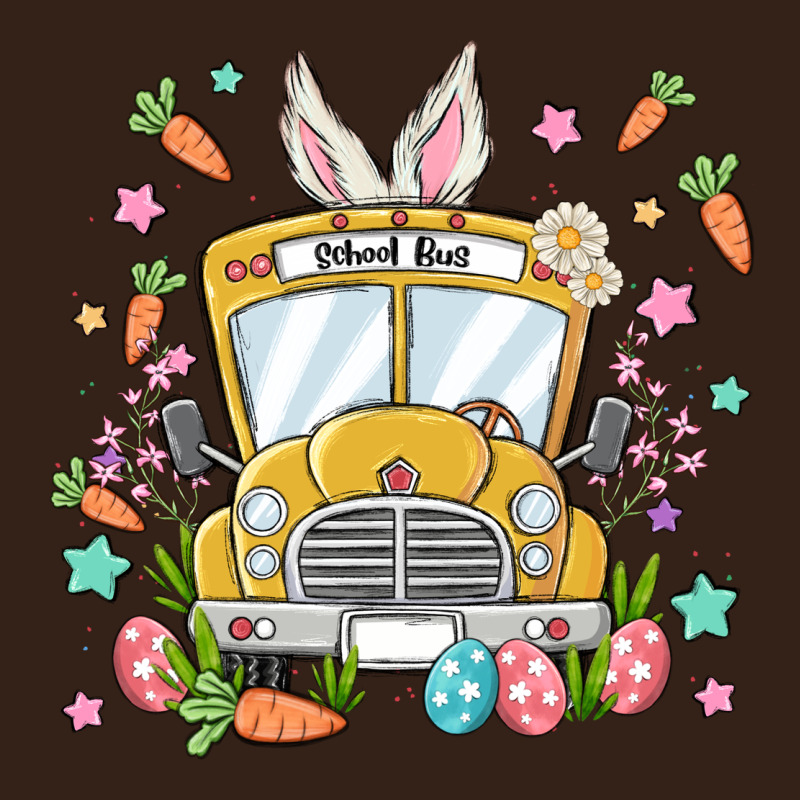 Easter School Bus Heavy Core Tee by MaliasSmallBusiness | Teevron