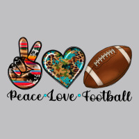 Peace Love Football Long Sleeve Tee | Teevron