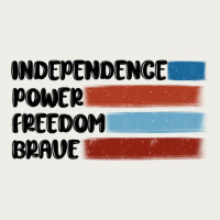 Indepence Power Freedom Brave Zipper Hoodie | Teevron