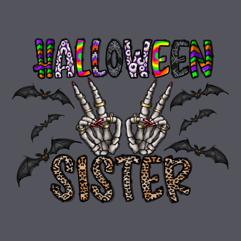Halloween Sister Vintage Hoodie by CowhideDigitalArt | Teevron