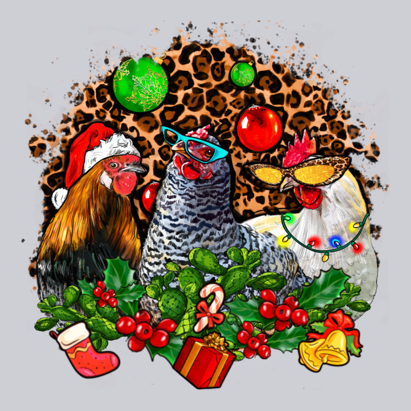 Christmas Party And Chickens Heavyweight Sweatshirt by AdoDesignShop | Teevron