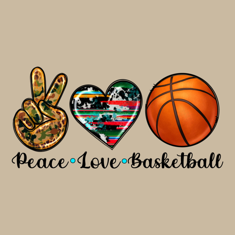 Peace Love Basketball Long Sleeve Tee by Artiststas | Teevron