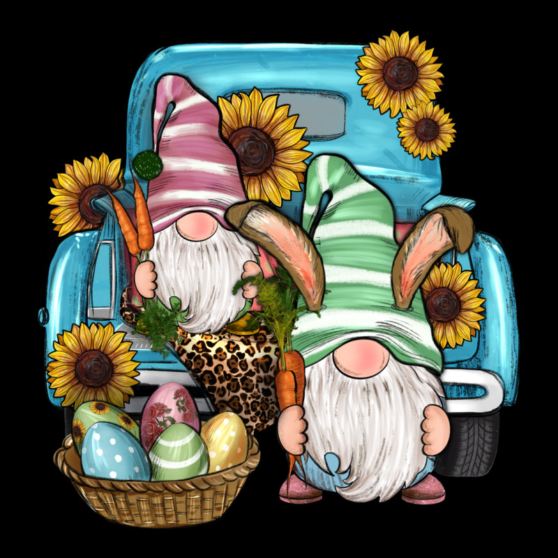 Easter Gnomes Egg Sunflowers Truck Premium Tee by RanaPortraitStore | Teevron