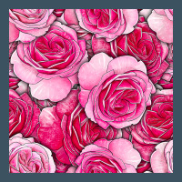 Valentines Day All Dress Up Roses Seamless Pattern Urban Heavy Tee | Teevron