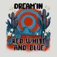 Dream' In Red White And Blue Zipper Hoodie | Teevron