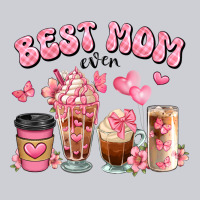 Best Mom Ever Floral Coffee Cups Heavyweight Sweatshirt | Teevron