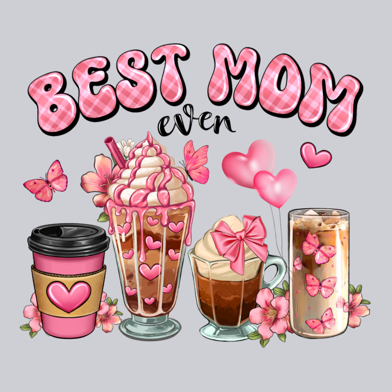Best Mom Ever Floral Coffee Cups Heavyweight Sweatshirt by JahusDesignShop | Teevron