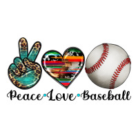 Peace Love Baseball Long Sleeve Tee | Teevron