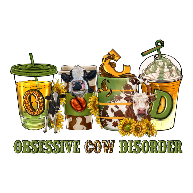 Obsessive Cow Disorder Coffee Cups Premium Tee by texasbilliewilder | Teevron