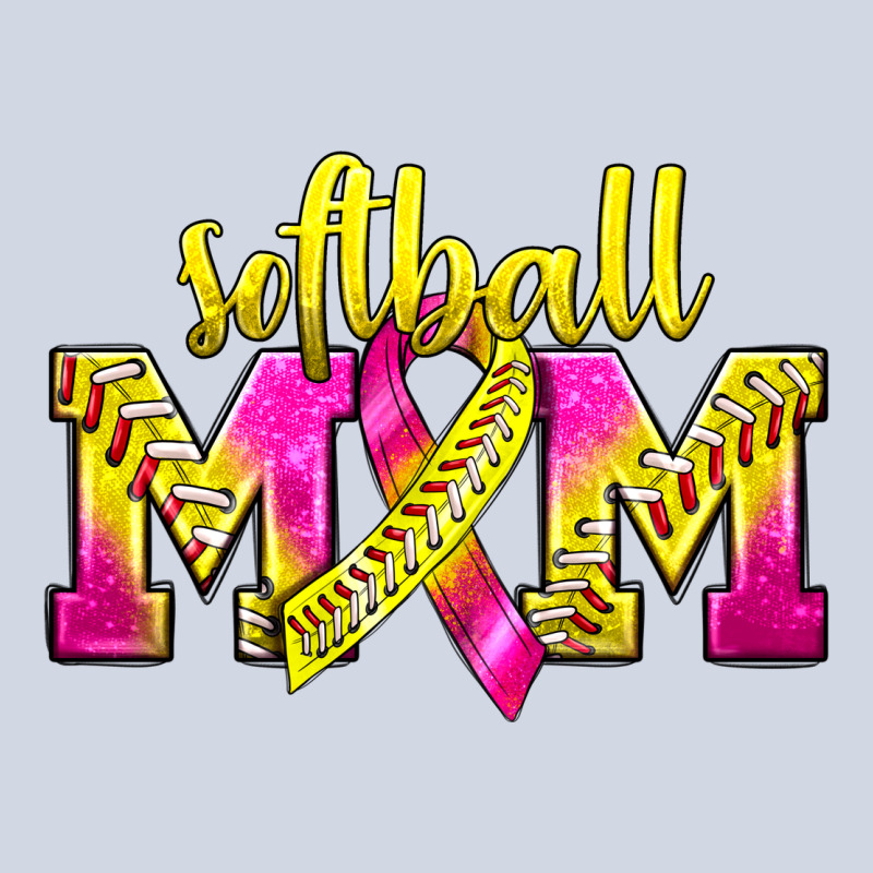 Softball Mom Breast Cancer Premium Sweatshirt by BundleAndBundleShop | Teevron