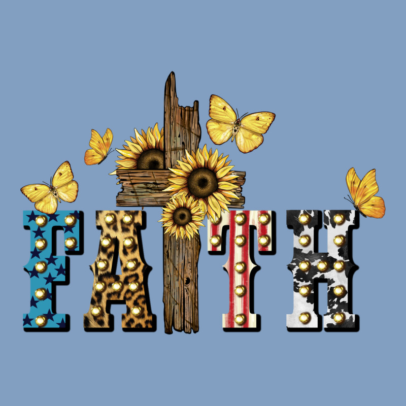 Faith Usa Sunflower 4th Of July Urban Hoodie by HowdyJamesFarm | Teevron