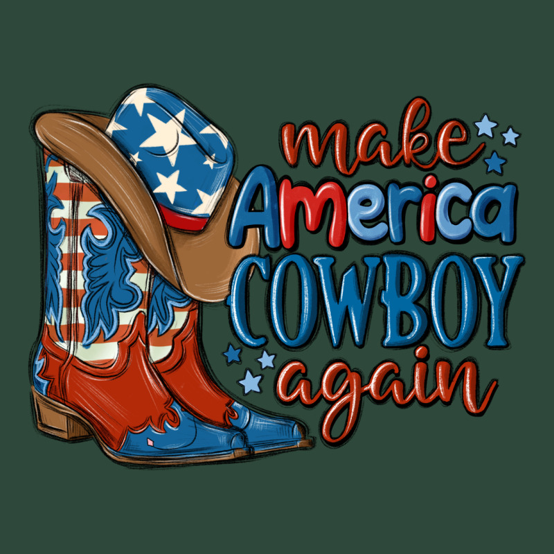 Make America Cowboy Again Zipper Hoodie by MaliasSmallBusiness | Teevron