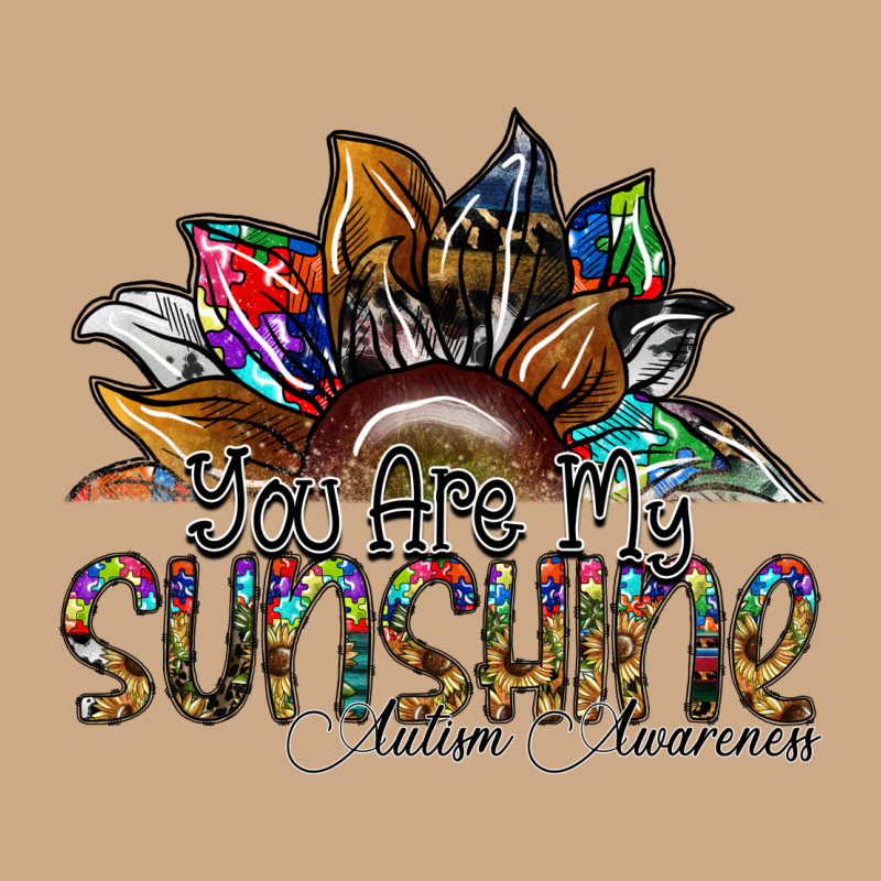 You Are My Sunshine Autism Awareness Vintage Hoodie by SublimationCraftShop | Teevron