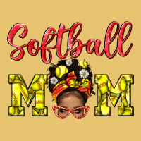 Softball Mom And Afro Messy Bun Mom Premium Sweatshirt | Teevron
