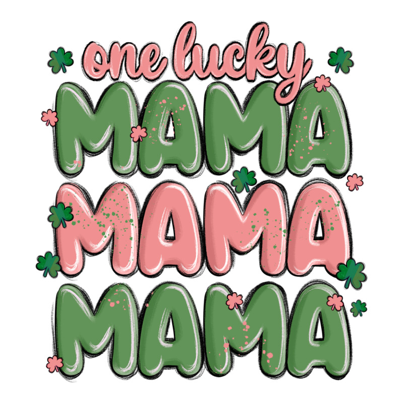 One Lucky Mama Zipper Hoodie by MaliasSmallBusiness | Teevron