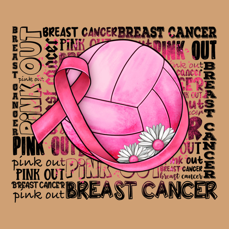 Breast Cancer Volleyball Vintage Tee by JahusDesignShop | Teevron