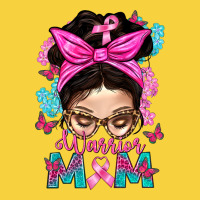 Warrior Mom Messy Bun With Flowers Premium Sweatshirt | Teevron