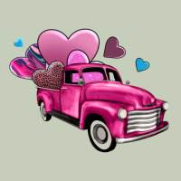 Truck With Hearts Long Sleeve Tee | Teevron