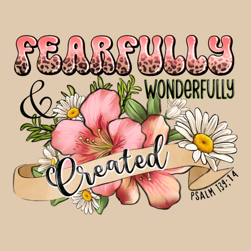 Fearfully And Wonderfully Created Heavyweight Sweatshirt by JahusDesignShop | Teevron