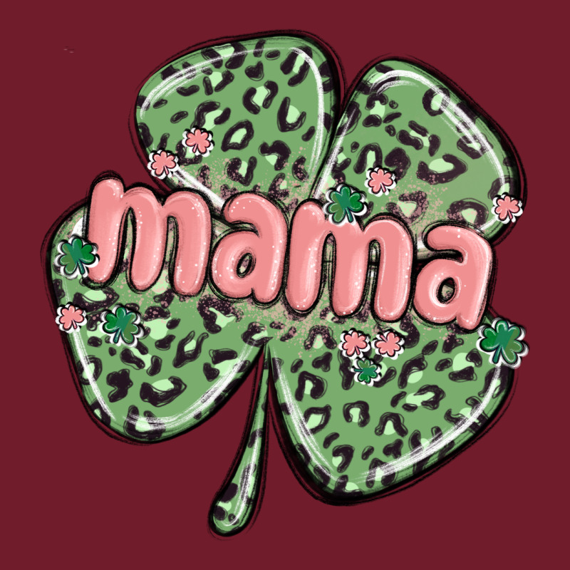 Leopard Shamrock Mama Zipper Hoodie by MaliasSmallBusiness | Teevron