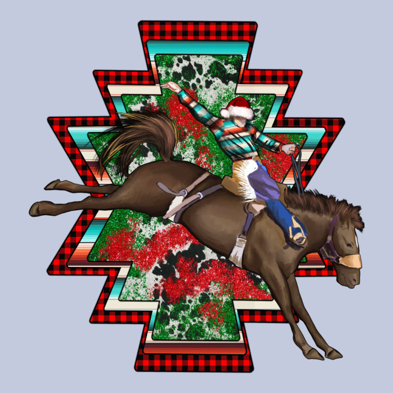 Aztec Rodeo Christmas Long Sleeve Tee by AdoDesignShop | Teevron