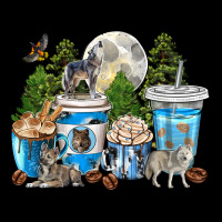Wolf Coffee Cups Premium Tee | Teevron