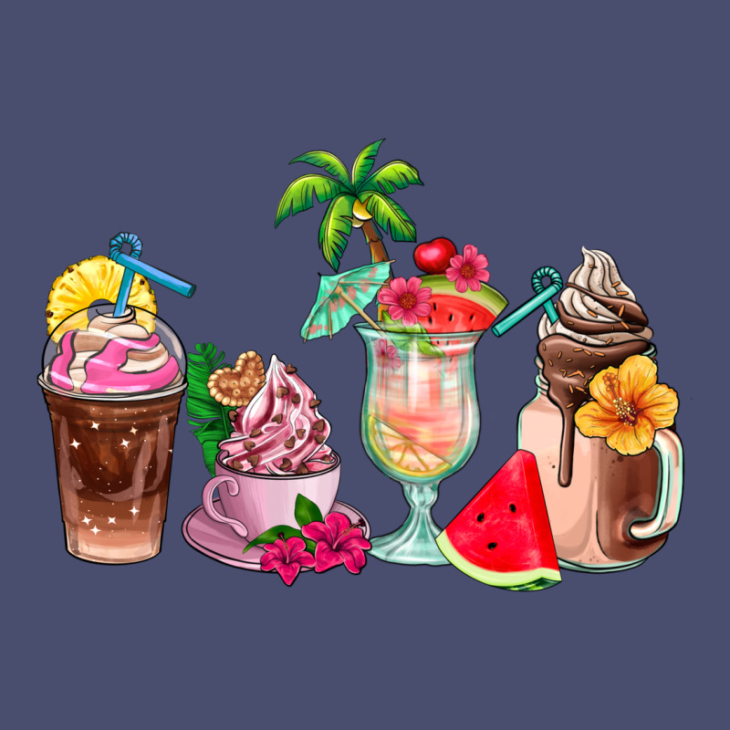 Summer Coffee Cups Vintage Tee by AdoDesignShop | Teevron
