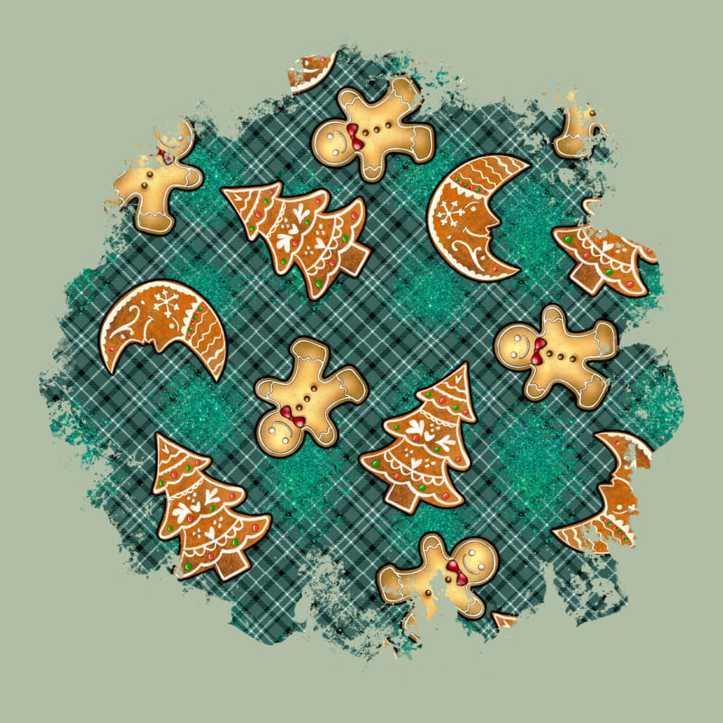 Christmas Gingerbread Cookies Patch Urban Heavy Tee by BundleAndBundleShop | Teevron