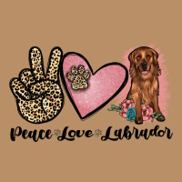 Peace Love Labrador Vintage Hoodie | Teevron