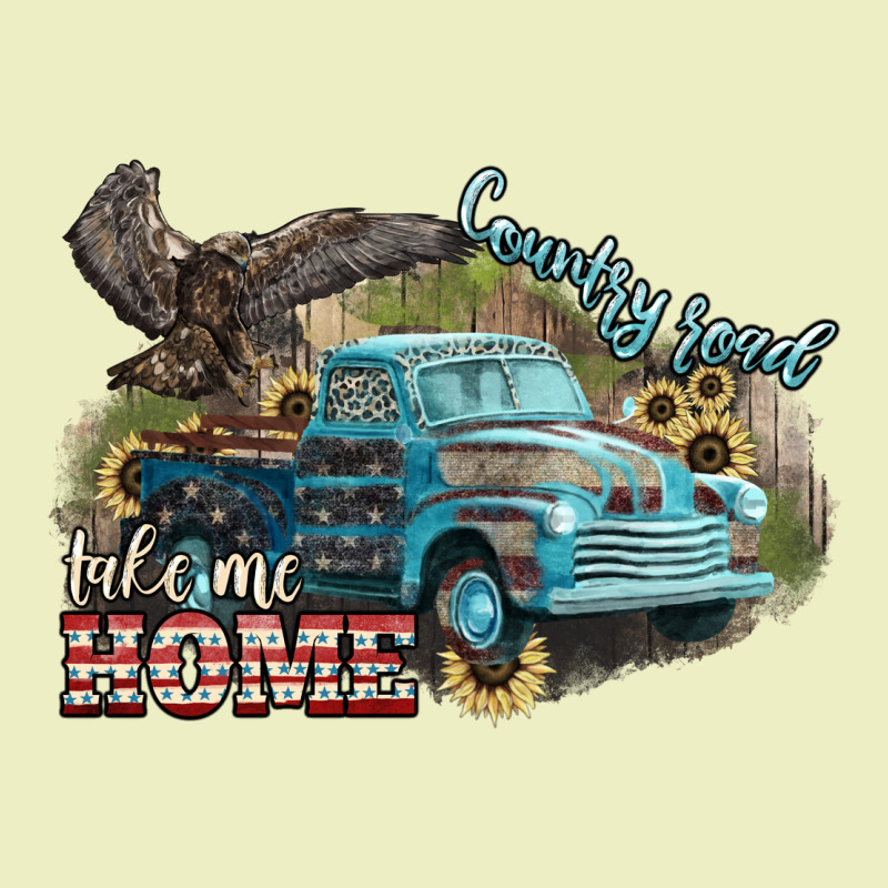 Truck Usa Country Road Take Me Home 4th Of July Urban Hoodie by HowdyJamesFarm | Teevron