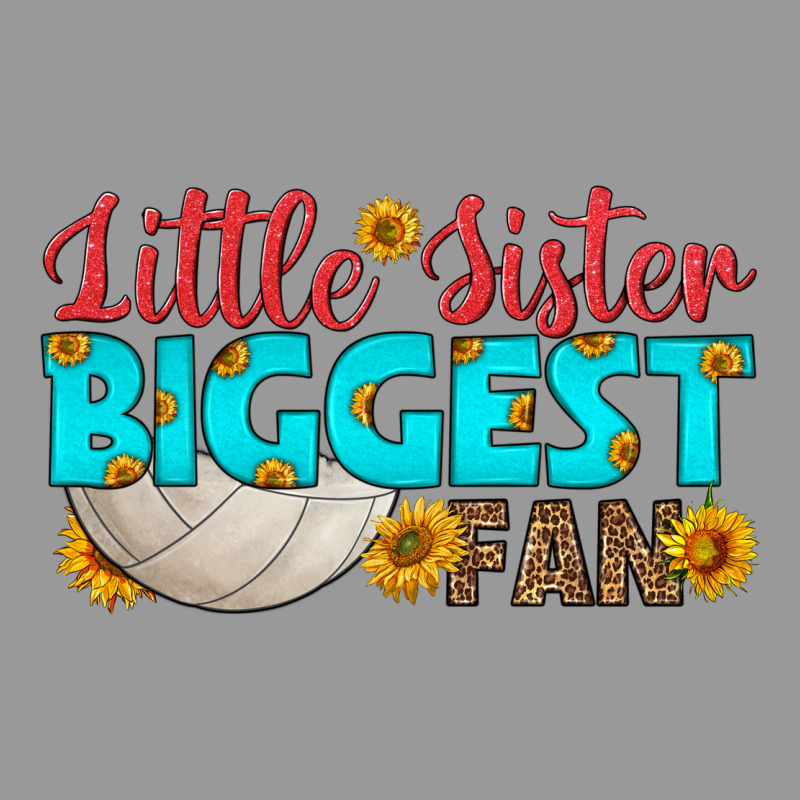 Little Sister Biggest Fan Vintage Hoodie by HRA Design Shop | Teevron
