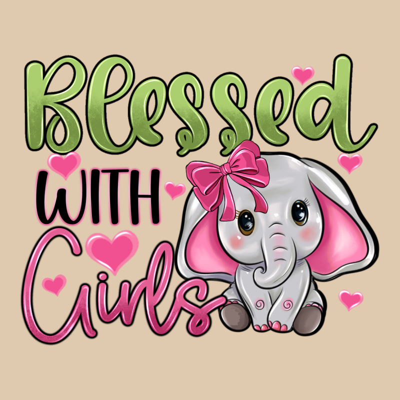 Blessed With Girls Heavyweight Sweatshirt by JahusDesignShop | Teevron