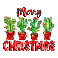 Merry Christmas Cactuses Heavyweight Hoodie | Teevron
