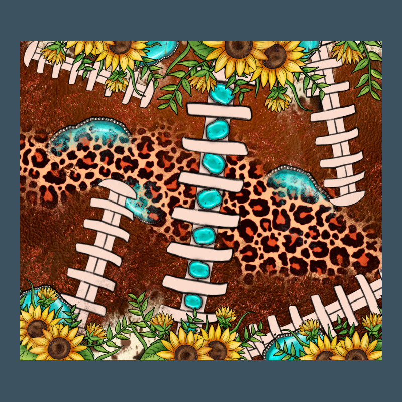Football Leopard Gemstone Sunflower Urban Heavy Tee by JahusDesignShop | Teevron