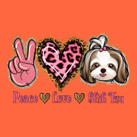 Peace Love Shih Tzu Premium Hoodie | Teevron