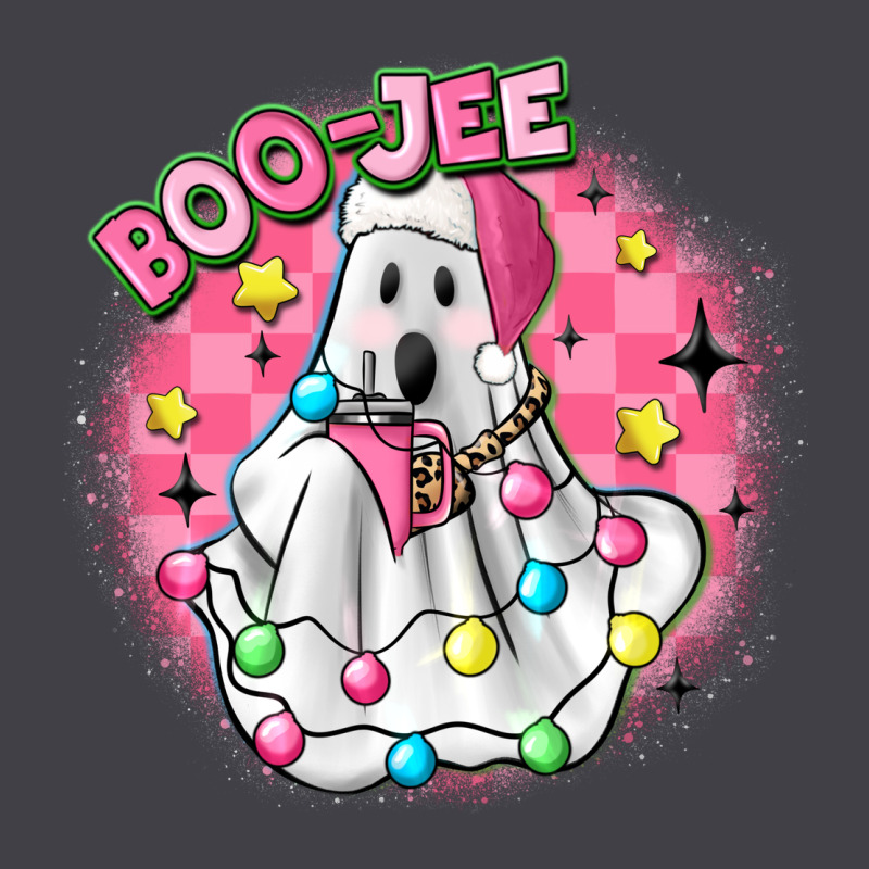 Boo Jee Pink Christmas Ghost Heavyweight Hoodie by MaliasSmallBusiness | Teevron