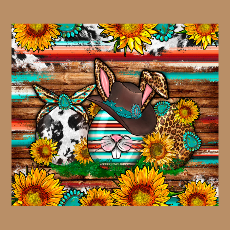 Easter Eggs Sunflower Gemstone Tumbler Easter Day Vintage Hoodie by Neo Western | Teevron