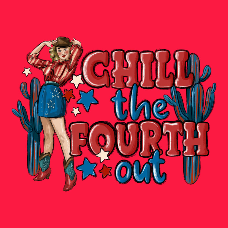 Chill The Fourth Out Malia Zipper Hoodie by MaliasSmallBusiness | Teevron