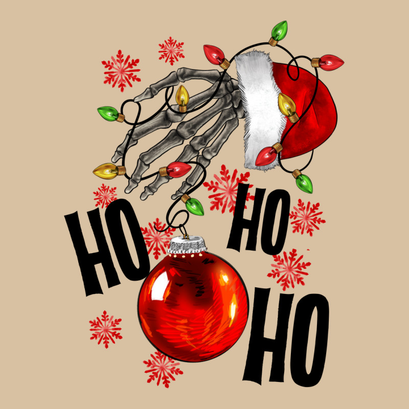 Ho Ho Ho Skeleton Heavyweight Hoodie by NancyCooperArtShop | Teevron