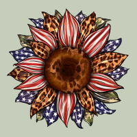 Usa Flag Camouflage Leopard Sunflower Classic Tee | Teevron