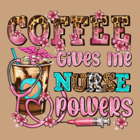 Coffee Gives Me Nurse Power Vintage Tee | Teevron